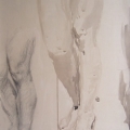 Etude de jambes - Lavis